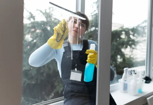 Nettoyage de vitres intérieures et extérieures à Aiguillon
